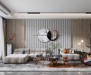 Modern A Living Room-ID:335350048