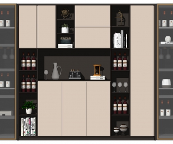 Modern Wine Cabinet-ID:722784048