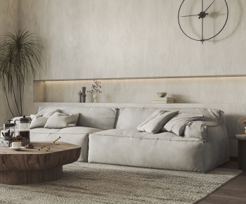 Wabi-sabi Style A Sofa For Two-ID:432987935