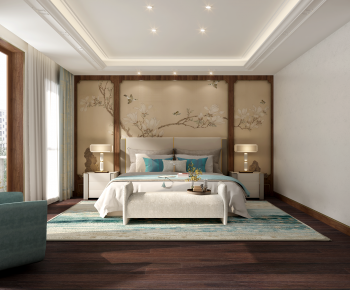 Chinese Style Bedroom-ID:644952066
