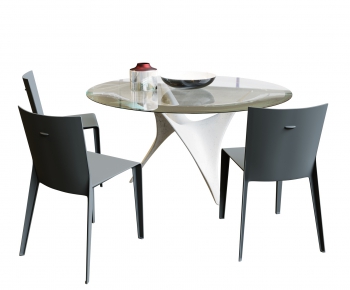 Modern Dining Table And Chairs-ID:888412004