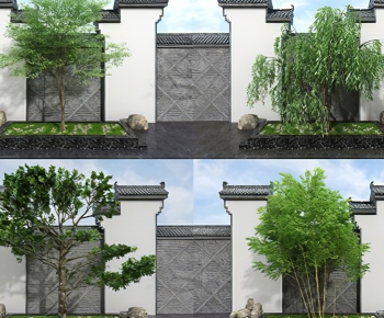 New Chinese Style Garden-ID:283560992