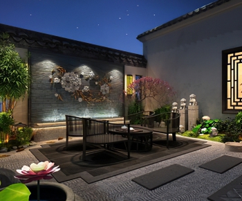 Chinese Style Courtyard/landscape-ID:155071973