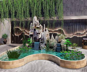 New Chinese Style Garden-ID:965857986