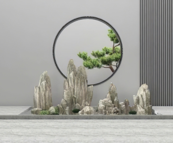 New Chinese Style Garden-ID:732289083