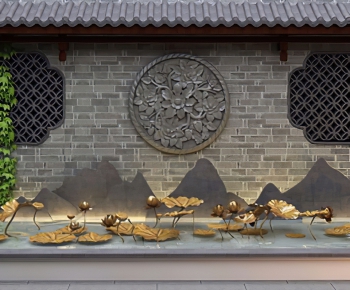 New Chinese Style Garden-ID:868556029