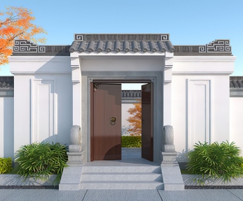 Chinese Style Facade Element-ID:659296045