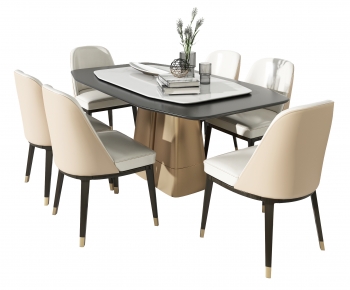 Modern Dining Table And Chairs-ID:415121089