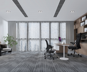 Modern Manager's Office-ID:885767942