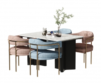 Modern Dining Table And Chairs-ID:337161062