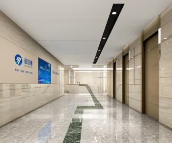 Modern Corridor/elevator Hall-ID:167398939