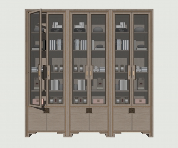 New Chinese Style Bookcase-ID:681948905