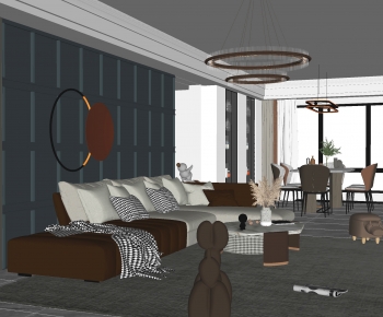 Modern A Living Room-ID:234124901