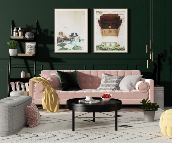 Nordic Style Sofa Combination-ID:869228824