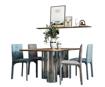 Modern Dining Table And Chairs-ID:347167972