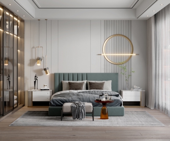 Modern Bedroom-ID:689294103