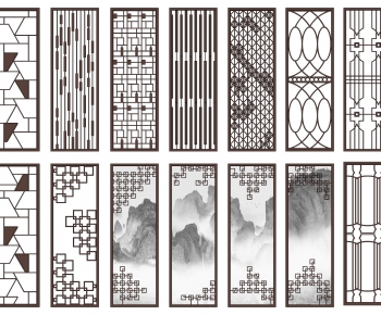 New Chinese Style Partition-ID:450687895