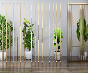 Modern Metal Screen Partition-ID:966825969