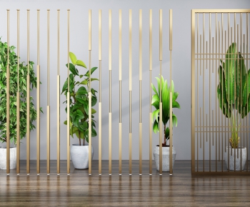 Modern Metal Screen Partition-ID:375840726
