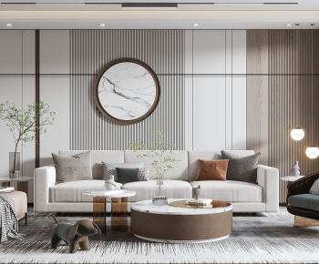 Modern A Living Room-ID:960021025