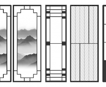 New Chinese Style Partition-ID:673315051