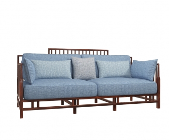 New Chinese Style A Sofa For Two-ID:342206952