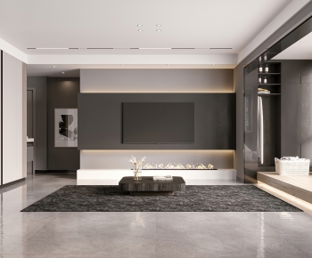 Modern A Living Room-ID:998759344
