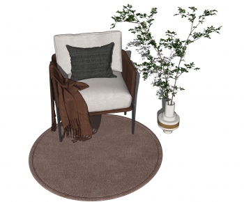 Nordic Style Lounge Chair-ID:826669938