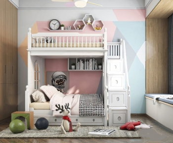 Nordic Style Girl's Room Daughter's Room-ID:310223101