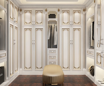 Simple European Style Clothes Storage Area-ID:252825024