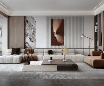 Modern A Living Room-ID:737259465