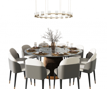 New Chinese Style Dining Table And Chairs-ID:863466986