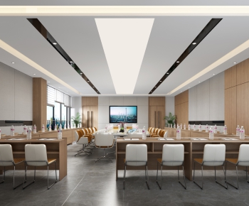 Modern Meeting Room-ID:676121955