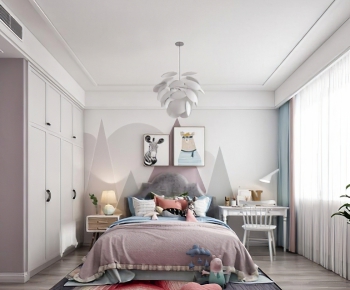 Nordic Style Girl's Room Daughter's Room-ID:335149052