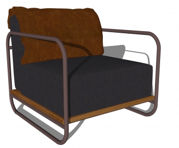 Modern Single Sofa-ID:505340173