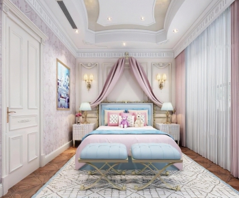 European Style Girl's Room Daughter's Room-ID:126399992