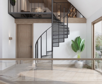 Nordic Style Stairwell-ID:950545071