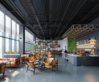 Industrial Style Cafe-ID:281102901