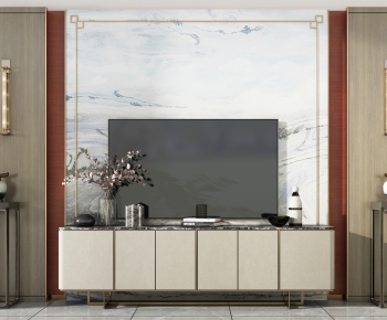 New Chinese Style TV Cabinet-ID:733194116