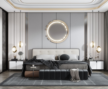 Modern Bedroom-ID:104795938