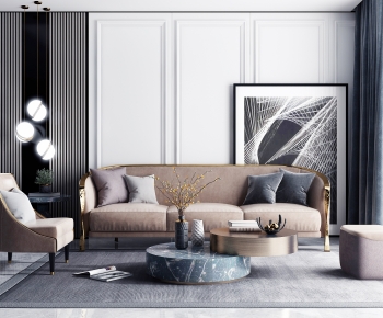 Modern Sofa Combination-ID:885804892