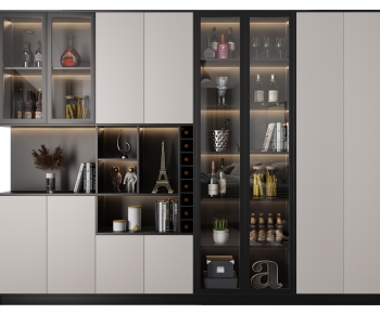 Modern Wine Cabinet-ID:604743965