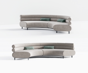 Modern Curved Sofa-ID:668467047