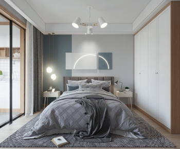 Nordic Style Bedroom-ID:528656013