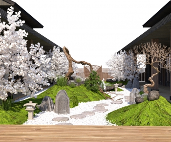 Japanese Style Courtyard/landscape-ID:960002909