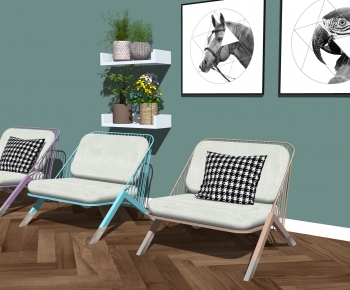 Nordic Style Lounge Chair-ID:838222982