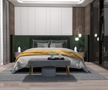 Nordic Style Bedroom-ID:712168939