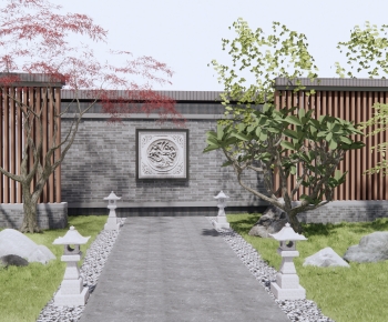 新中式庭院/景观-ID:138127099