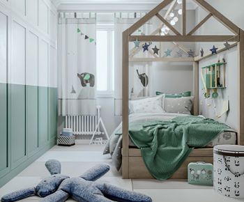 Nordic Style Children's Room-ID:727030999
