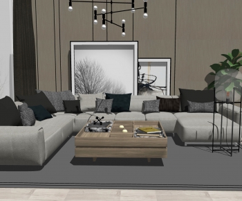 Modern Sofa Combination-ID:790116073